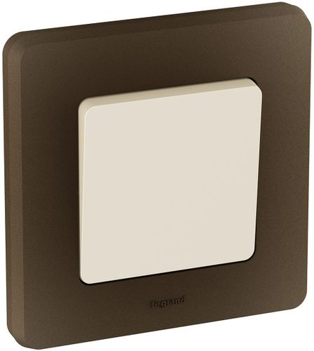 Рамка 1 пост Legrand Inspiria бронзовый, картинка