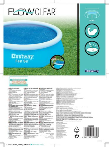 Покрывало для бассейна BESTWAY для бассейна, Арт. D244, изображение