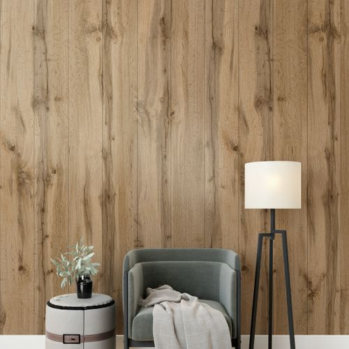 Панель МДФ Classic STELLA Light Пекан 2700х200х6 мм, изображение