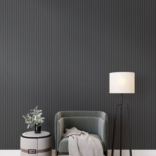 Профиль Старт МДФ Stella Beats De Luxe Black Lead 2700x66,5x16, крупный план