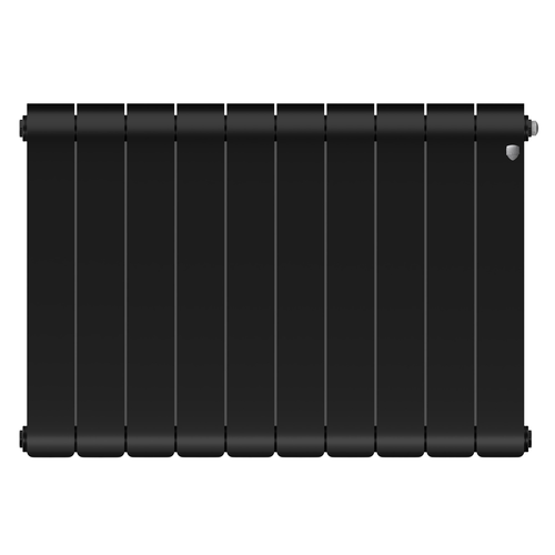 Радиатор биметаллический Royal Thermo Infinity 500 Noir Sable - 10 секц., изображение