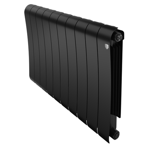 Радиатор биметаллический Royal Thermo Infinity 500 Noir Sable - 10 секц., картинка