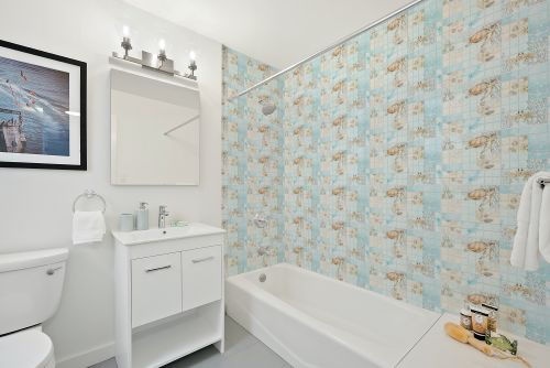 Панель ПВХ мозаика STELLA Морская фауна 957х482 мм, детальное фото