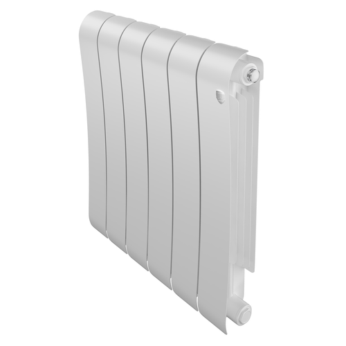 Радиатор биметаллический Royal Thermo Infinity 500 Bianco Traffico - 6 секц., детальное фото