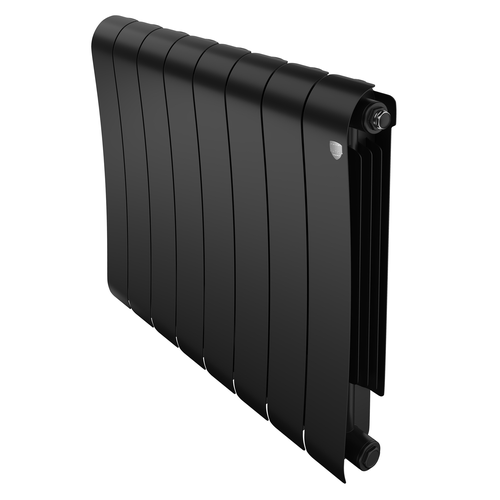 Радиатор биметаллический Royal Thermo Infinity 500 Noir Sable - 8 секц., крупный план