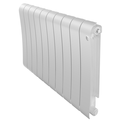 Радиатор биметаллический Royal Thermo Infinity 500 Bianco Traffico - 10 секц., фото