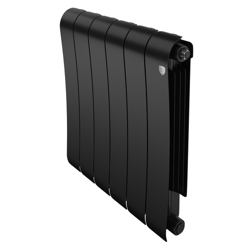 Радиатор биметаллический Royal Thermo Infinity 500 Noir Sable - 6 секц., детальное фото