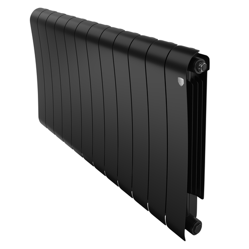 Радиатор биметаллический Royal Thermo Infinity 500 Noir Sable - 12 секц., изображение