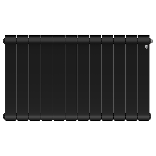 Радиатор биметаллический Royal Thermo Infinity 500 Noir Sable - 12 секц., изображение
