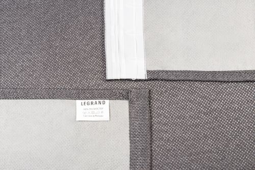 Штора портьерная Legrand Осло 180x280 см, трюфель, фотография