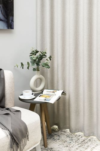 Штора портьерная Legrand Левис 180x260 см, лен, изображение