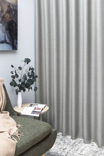 Штора портьерная Legrand Осло 180x280 см, серый, вид