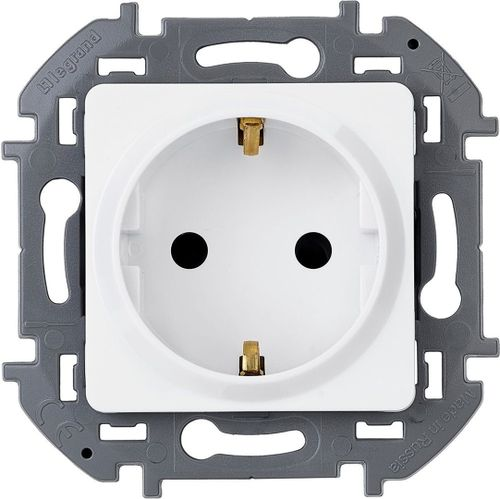 Розетка электрическая Legrand Inspiria 673720 белый, вид