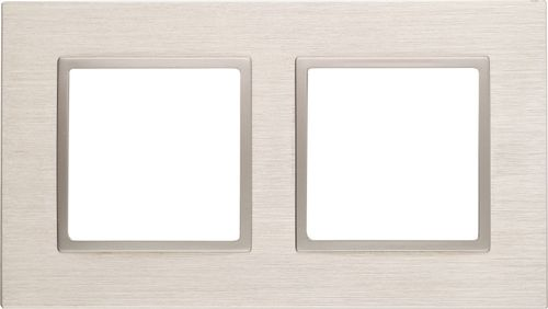 Рамка 2 поста ЭРА Elegance Б0034548 шампань, картинка
