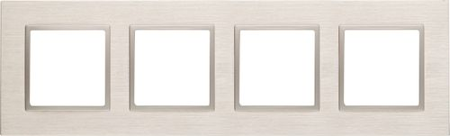 Рамка 4 поста ЭРА Elegance Б0034560 шампань, вид