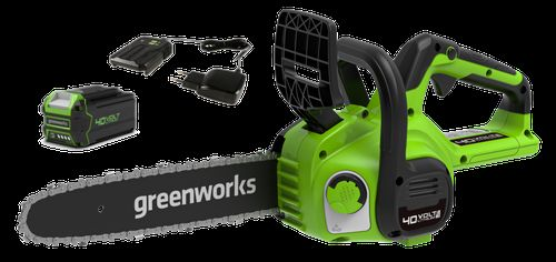 Пила аккумуляторная GREENWORKS 40В 30см, с акб и з/у, G40CS30, вид