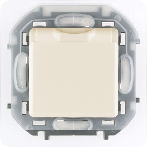 Розетка электрическая Legrand Inspiria 673741 слоновая кость, картинка