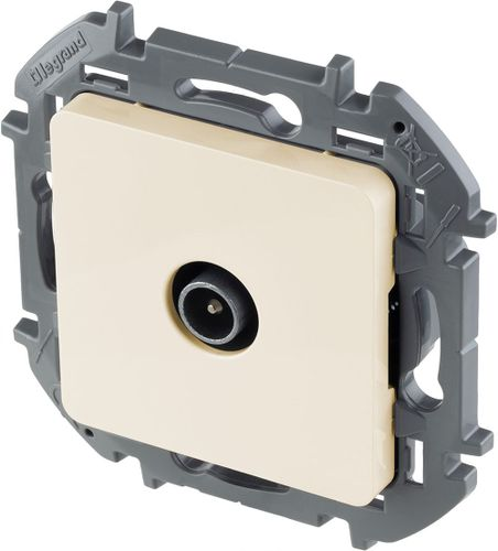 Розетка TV Legrand Inspiria 673861 слоновая кость, вид