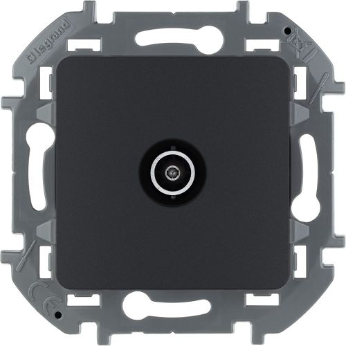 Розетка TV Legrand Inspiria 673873 антрацит, вид
