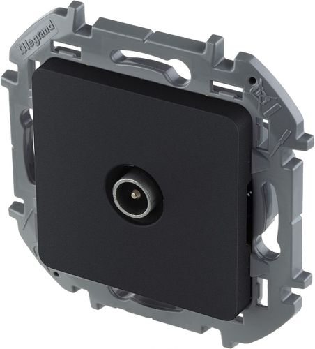 Розетка TV Legrand Inspiria 673873 антрацит, изображение