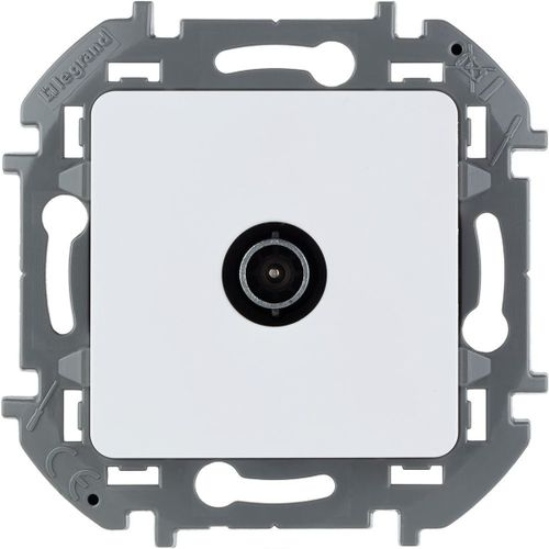 Розетка TV 1 пост Legrand Inspiria белый, картинка