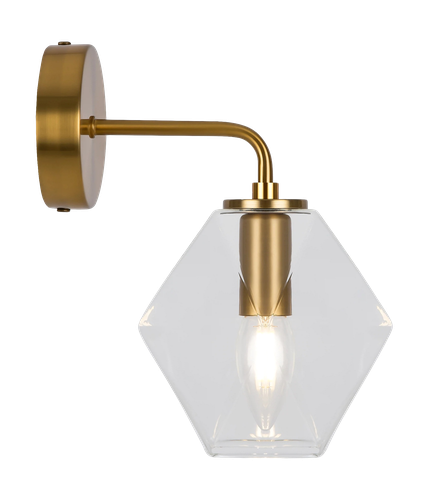 Настенный светильник (бра) Freya FR5177WL-01BS Modern Латунь 1хE14х60, картинка