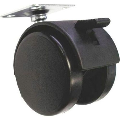 Опора колесная JET FU310B.050BL99 40 мм с тормозом, крупный план