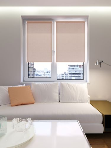 Рулонная штора Legrand Декор 60x175 см, персик, фотография