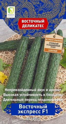 Семена Огурца Восточный экспресс 5 шт, крупный план