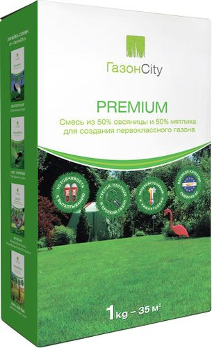 Семена газонной травы  ГазонCity PREMIUM 1 кг, фотография