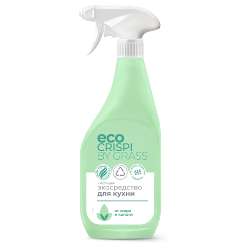 Чистящее экосредство для кухни ECO CRISPI by GRASS 600 мл., вид