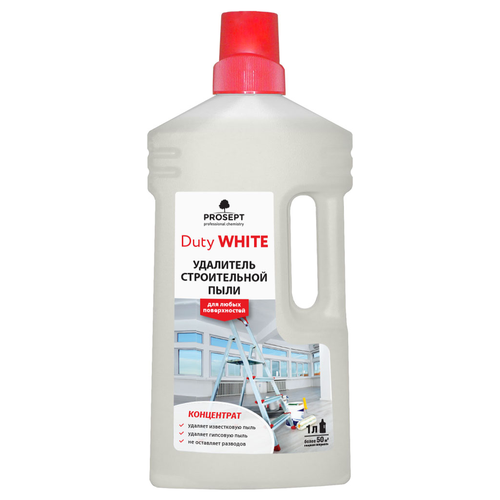 Средство для удаления гипсовой пыли Duty White концентрат 1:10 – 1:100 / 1 л, крупный план