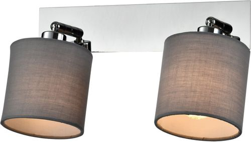 Светильник настенно-потолочный Rivoli Perlita серый 30X18X18, крупный план