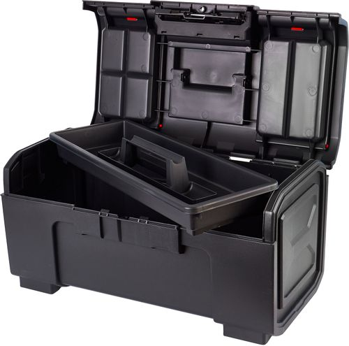 Ящик для инструментов Boombox 19" черный/оранжевый, крупный план