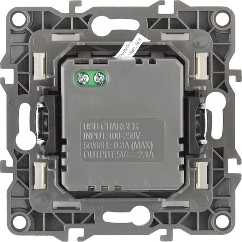 12-4110-04 ЭРА12 Устройство зарядное USB шампань, картинка