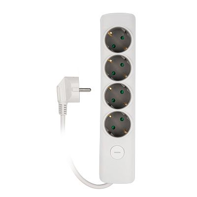 Удлинитель с выключателем и заземлением Jazzway ET-04-500W (4 x 5,0), вид
