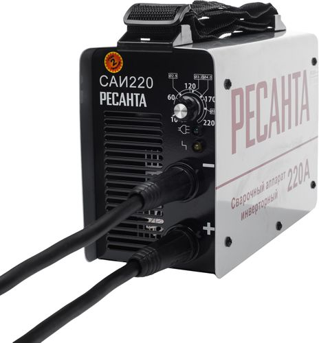 Инвертор РЕСАНТА сварочный САИ220 7,8кВт, крупный план