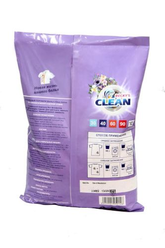 Универсальный стиральный порошок Becky's Clean Active, вид