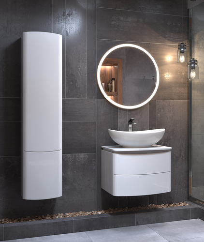 Зеркало для ванной комнаты  с LED подсветкой Фрея Comfort 70 с подогревом, картинка