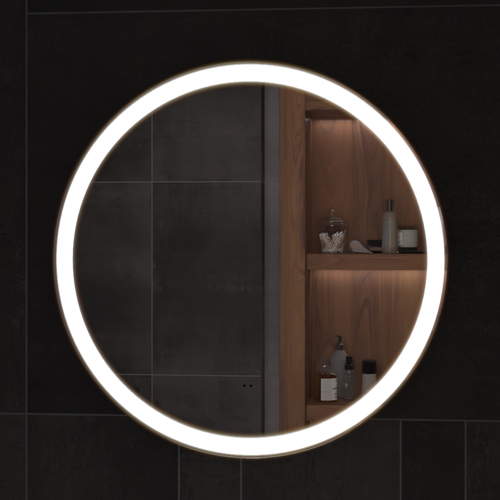 Зеркало для ванной комнаты  с LED подсветкой Фрея Comfort 60 с подогревом, вид