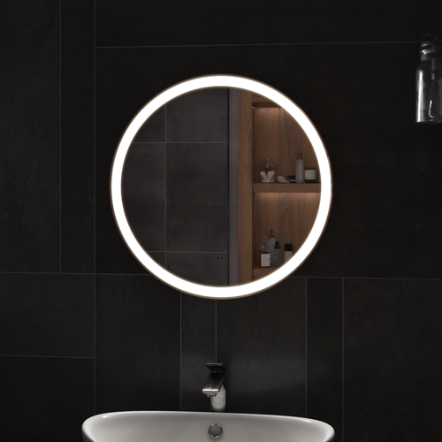 Зеркало для ванной комнаты  с LED подсветкой Фрея Comfort 60 с подогревом, вид