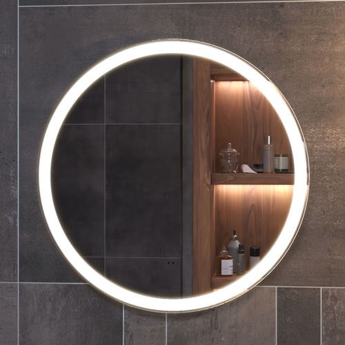 Зеркало для ванной комнаты  с LED подсветкой Фрея Comfort 60 с подогревом, вид