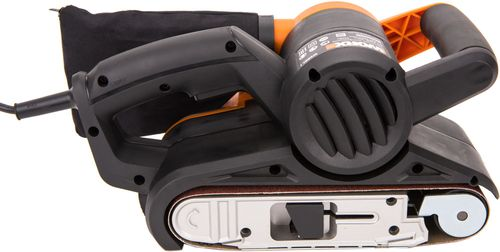 Шлифмашина ленточная Worx WX661.1, крупный план