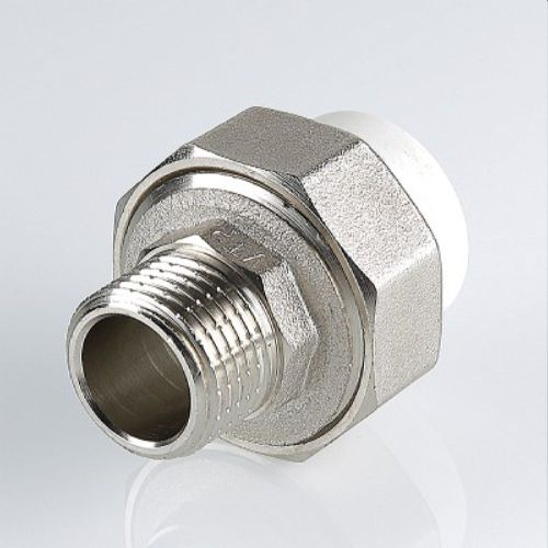 Муфта соединительная полипропиленовая VALTEC VTp.761 3/4" х 25 мм, крупный план