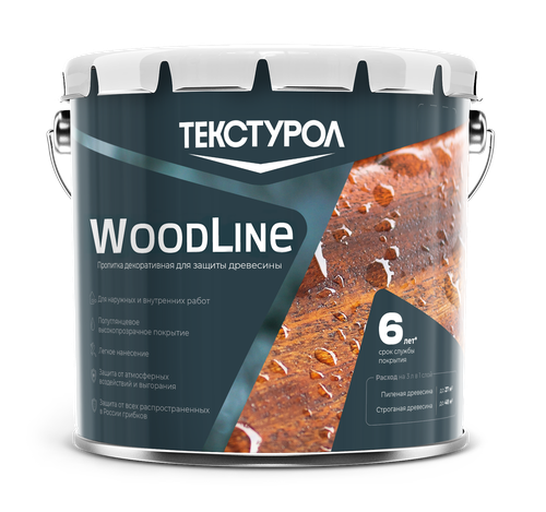 Деревозащитное средство Текстурол WoodLine Сосна 3 л, фото