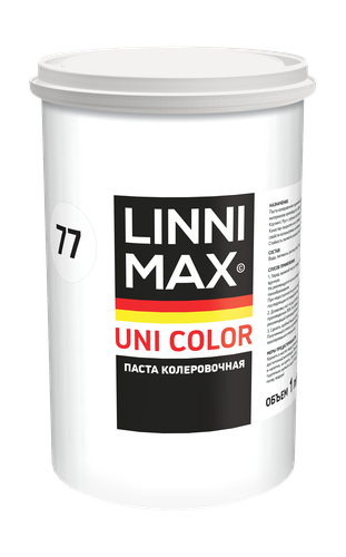 LX Uni Color 77 Reinweiss 1л, вид