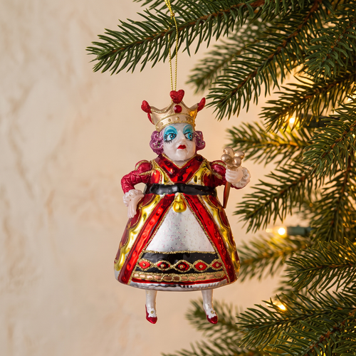 Украшение ErichKrause Decor классика, Червонная Королева, 7х6х14см, крупный план
