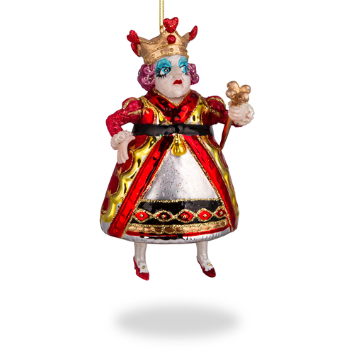 Украшение ErichKrause Decor классика, Червонная Королева, 7х6х14см, крупный план