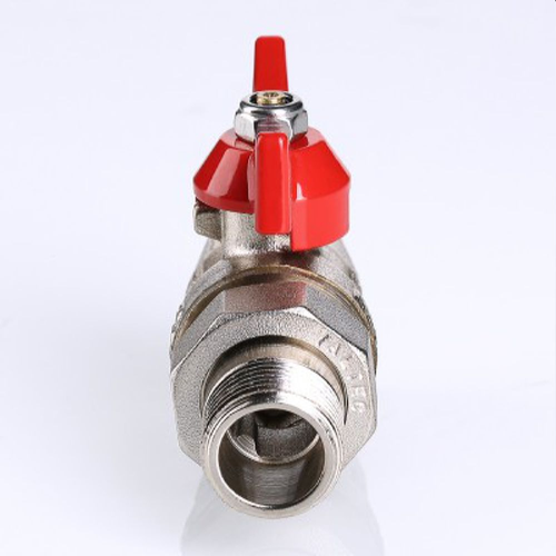 Кран шаровой латунь никелированные VALTEC Base VT.227 1/2", изображение