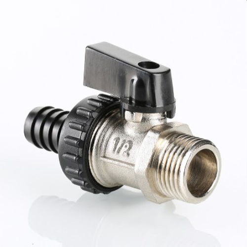 Кран шаровой латунь никелированный VALTEC AAV430004 1/2", картинка